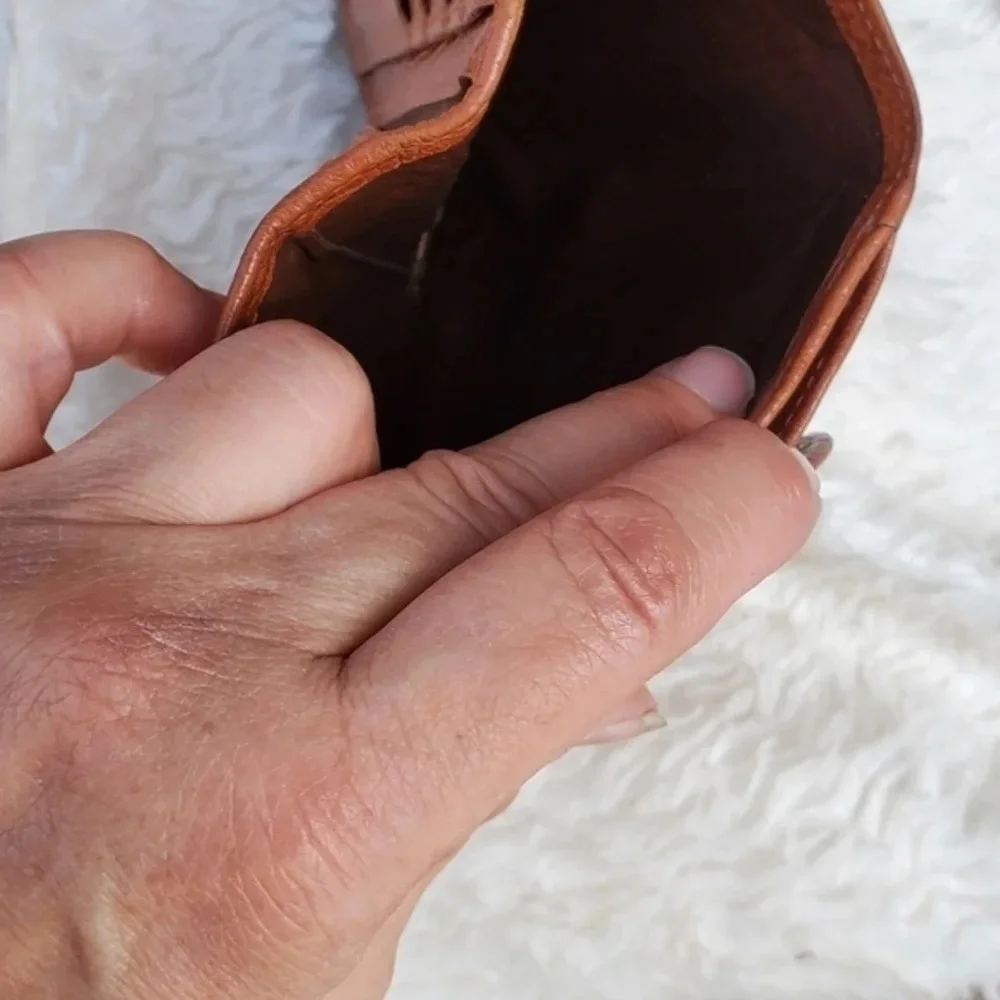 Marc Cross Pebbled leather Vintage‎ wallet